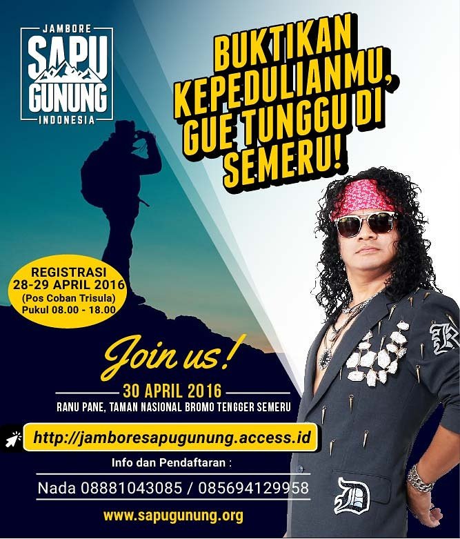 sapugunung's tweet photo. Yuk daftarkan diri kalian utk mendukung kegiatan ini! #SapuGunung #Greeners #InfoGunung @infogunung https://t.co/Ma8MwL4Hu7