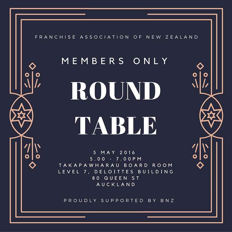 Join us to discuss ideas on franchisee and franchisor due diligence.