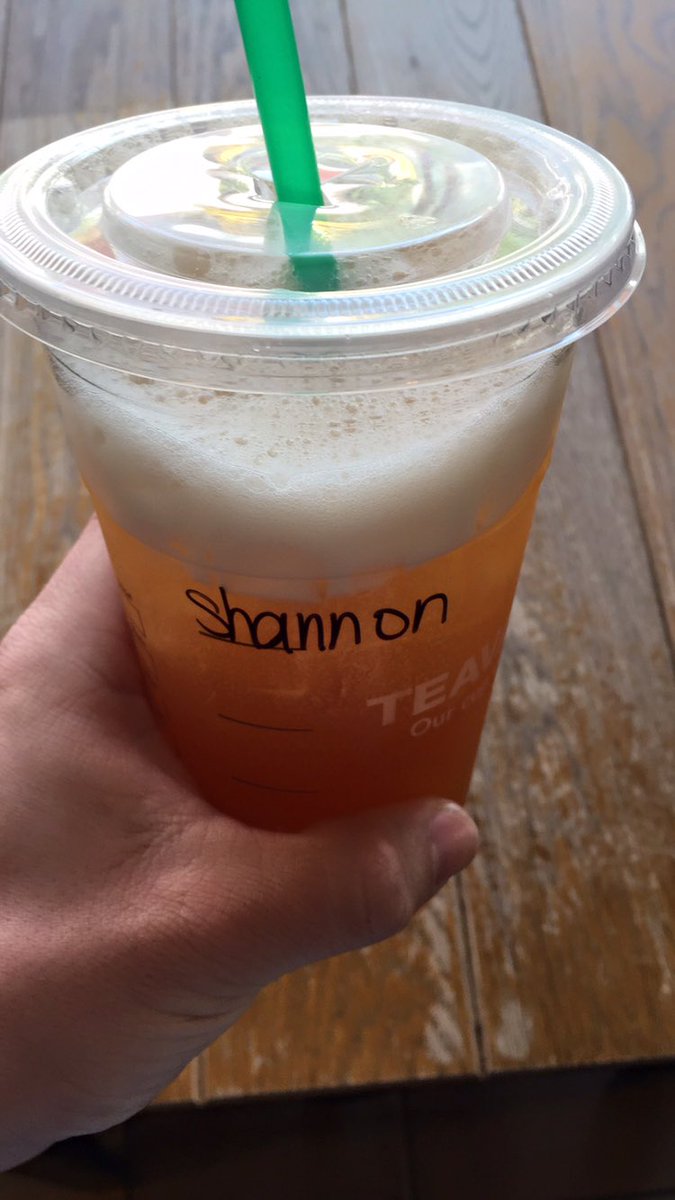 Seanstein7's tweet photo. @Starbucks you guys have delicious treats but can u please stop calling me Shannon? #4thtime #bayman @alexe_morgan https://t.co/KJk869d6LO