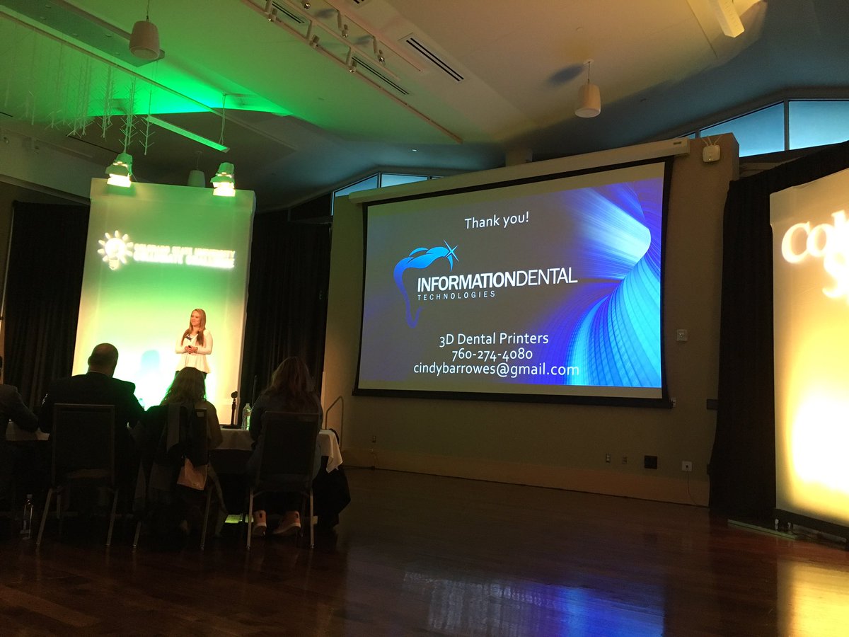 pvibook's tweet image. InformationDental&apos;s pitch at #CSUChallenge