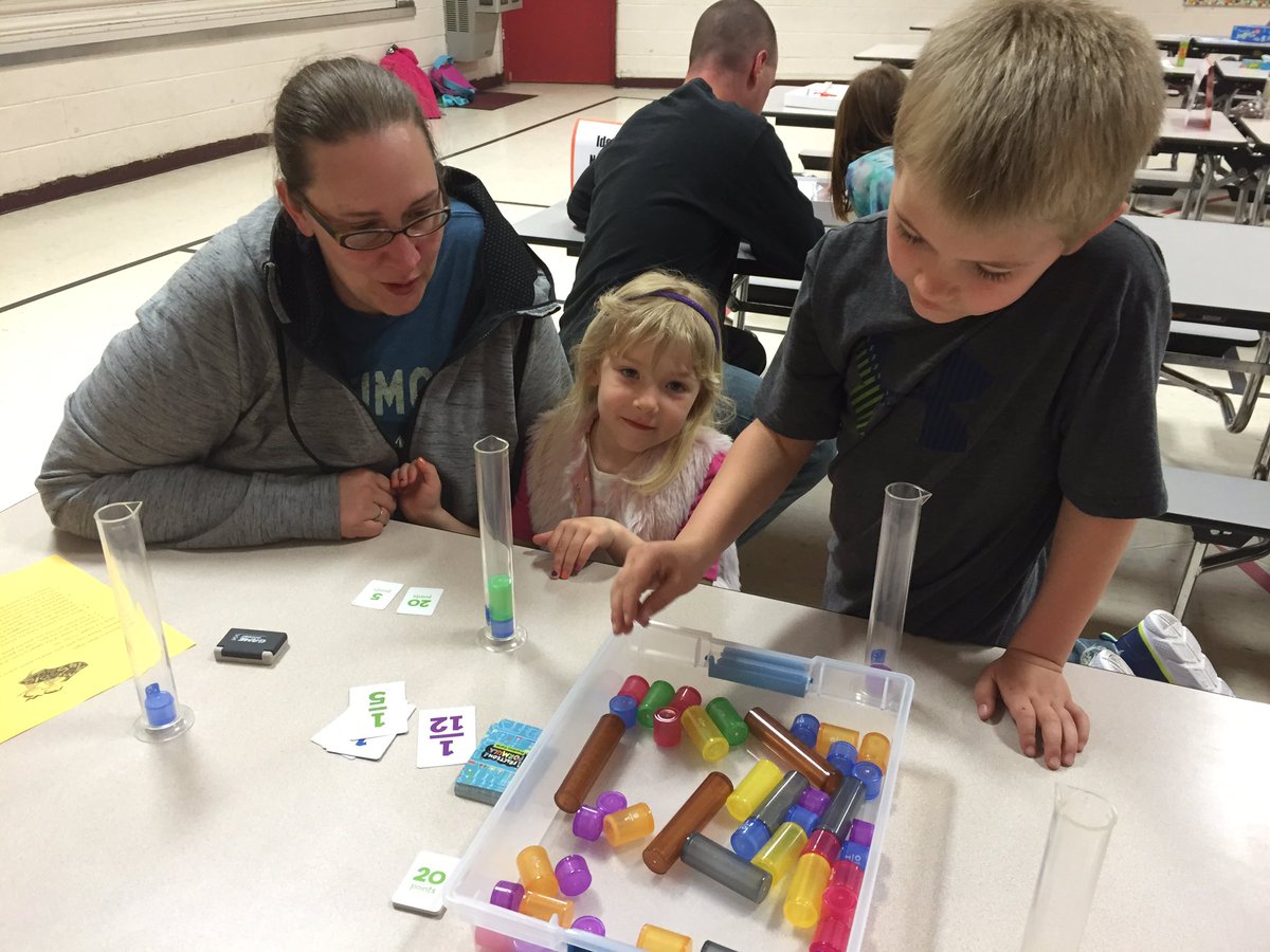 MrsJacobs110's tweet photo. Met some new friends and had fun playing "Fraction Formula." #GVSaddleUp #MathGameNight https://t.co/2cw2UiJqoX