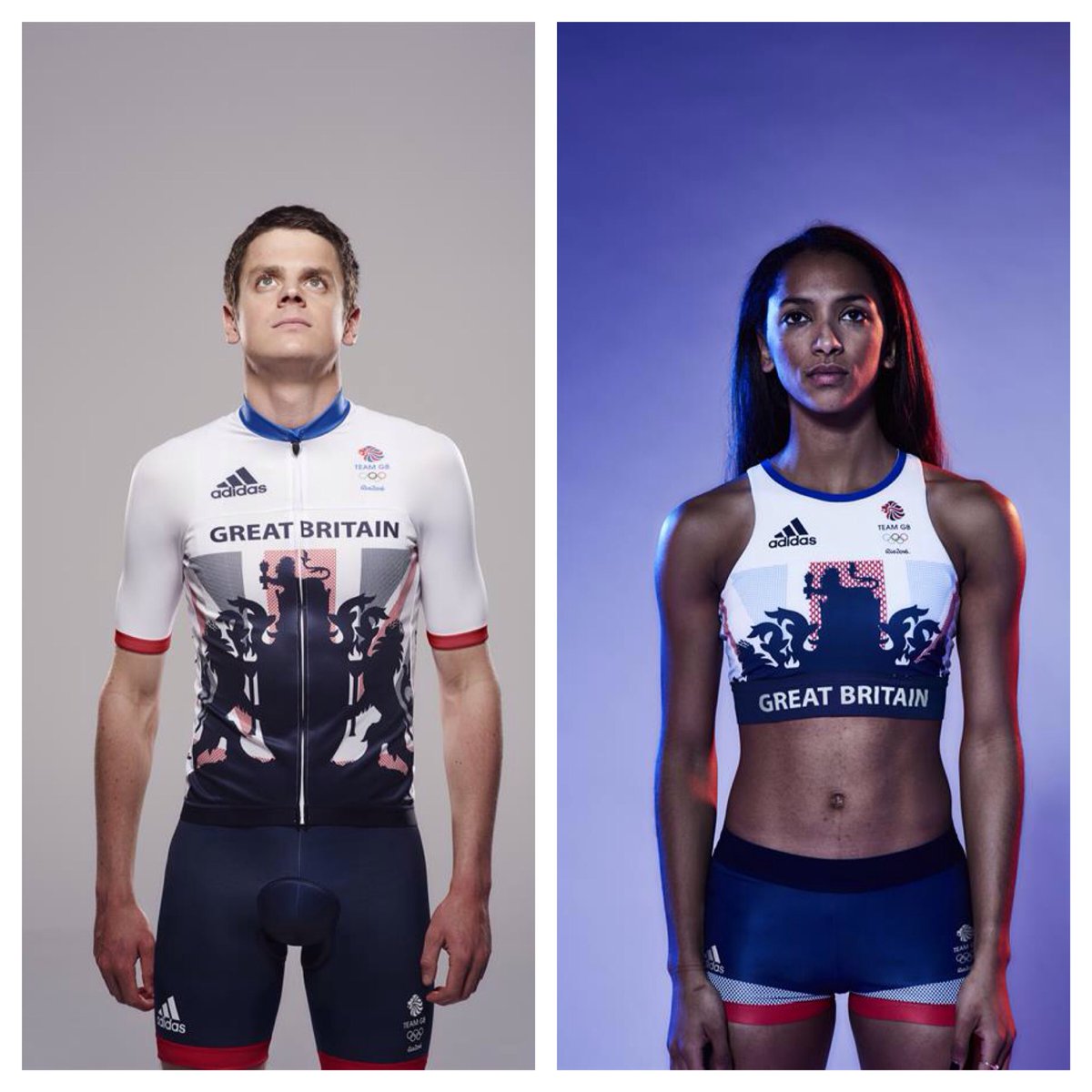 SportsKitStyle's tweet photo. What does everyone think to the new #teamgbkit then? #StellaMcCartney #adidas #Rio https://t.co/Qj5GE8pMpI https://t.co/NKMoAqIScv