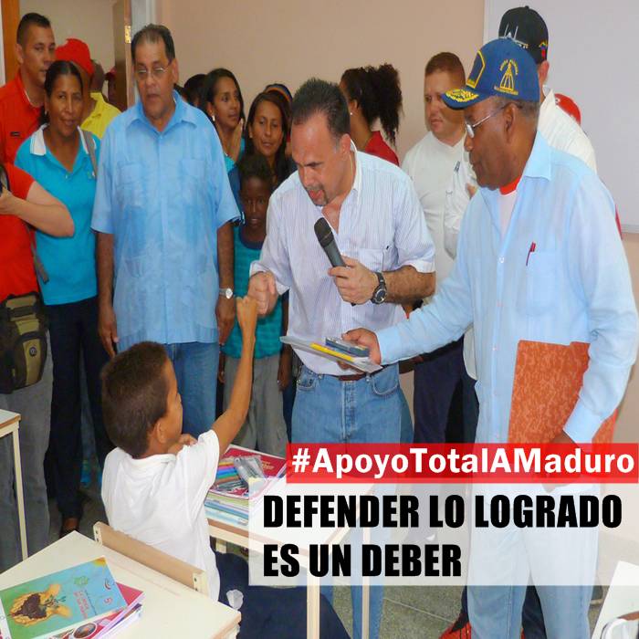 Cosole_Roj's tweet photo. DEFENDER LO LOGRADO ES NUESTRO DEBER... #ApoyoTotalAMaduro #NosotrosVenceremos
  @NicolasMaduro  @dcabellor https://t.co/a3w6AV6szP