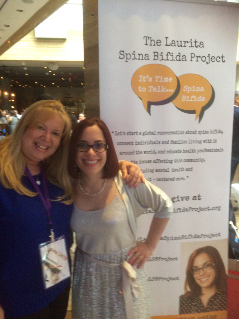 MamacitaOTM's tweet image. Love this picture w/ @Laurita86 during #TheLSBProject launch in #Miami #hispz16 @TheLSBProject #spinabifida