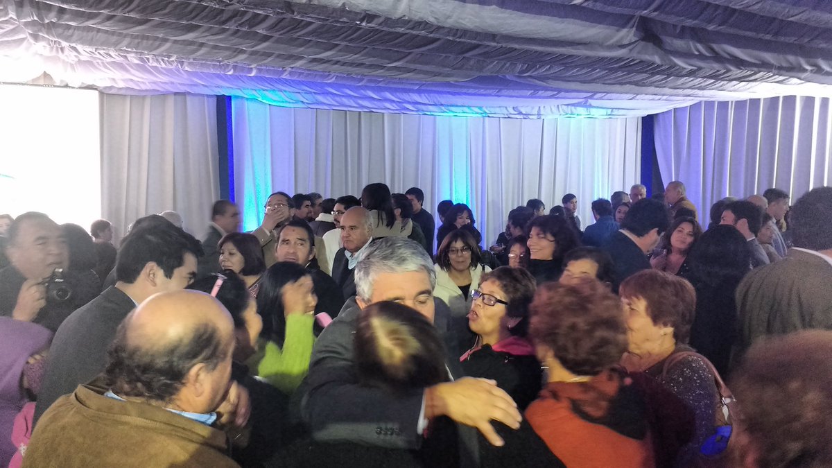 El alcalde de #Ovalle Claudio Rentería junto a la comunidad ovallina #CuentaPúblicaOvalle