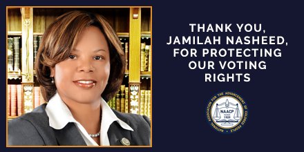 Thank you, <a href="/SenatorNasheed/">Former Senator</a>, for protecting the rights of Missouri's voters. #moleg
