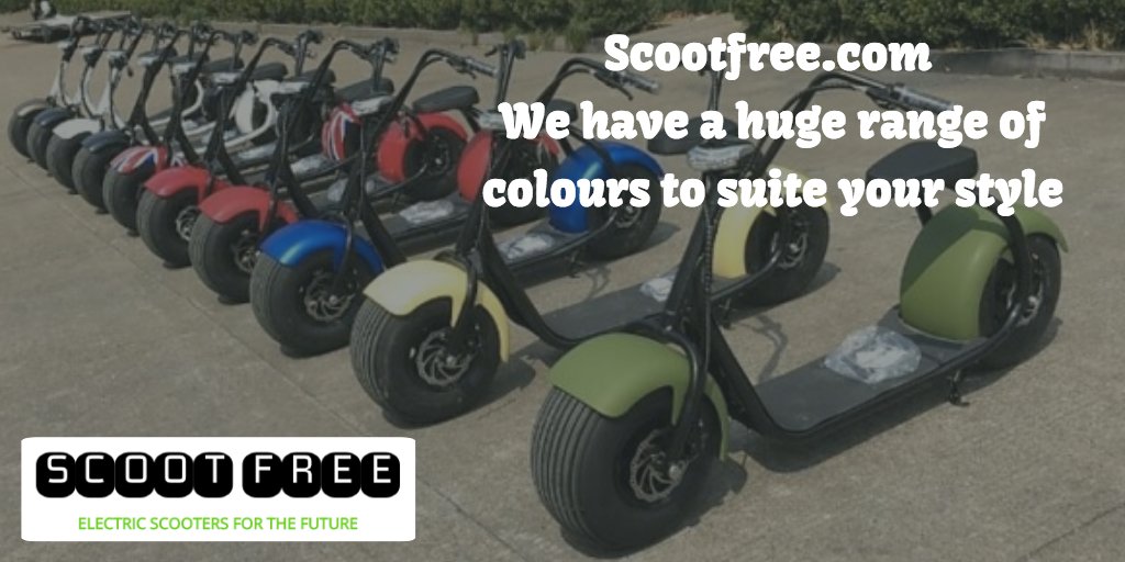 scootfreedotcom's tweet photo. https://t.co/gEAEqs6uaj 
We have a huge range of colours to suite your style https://t.co/TVD9VOuXeO
