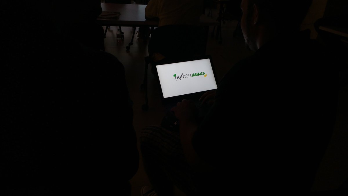 PythonJamaica's tweet image. Happening now... #PythonJamaica Meetup