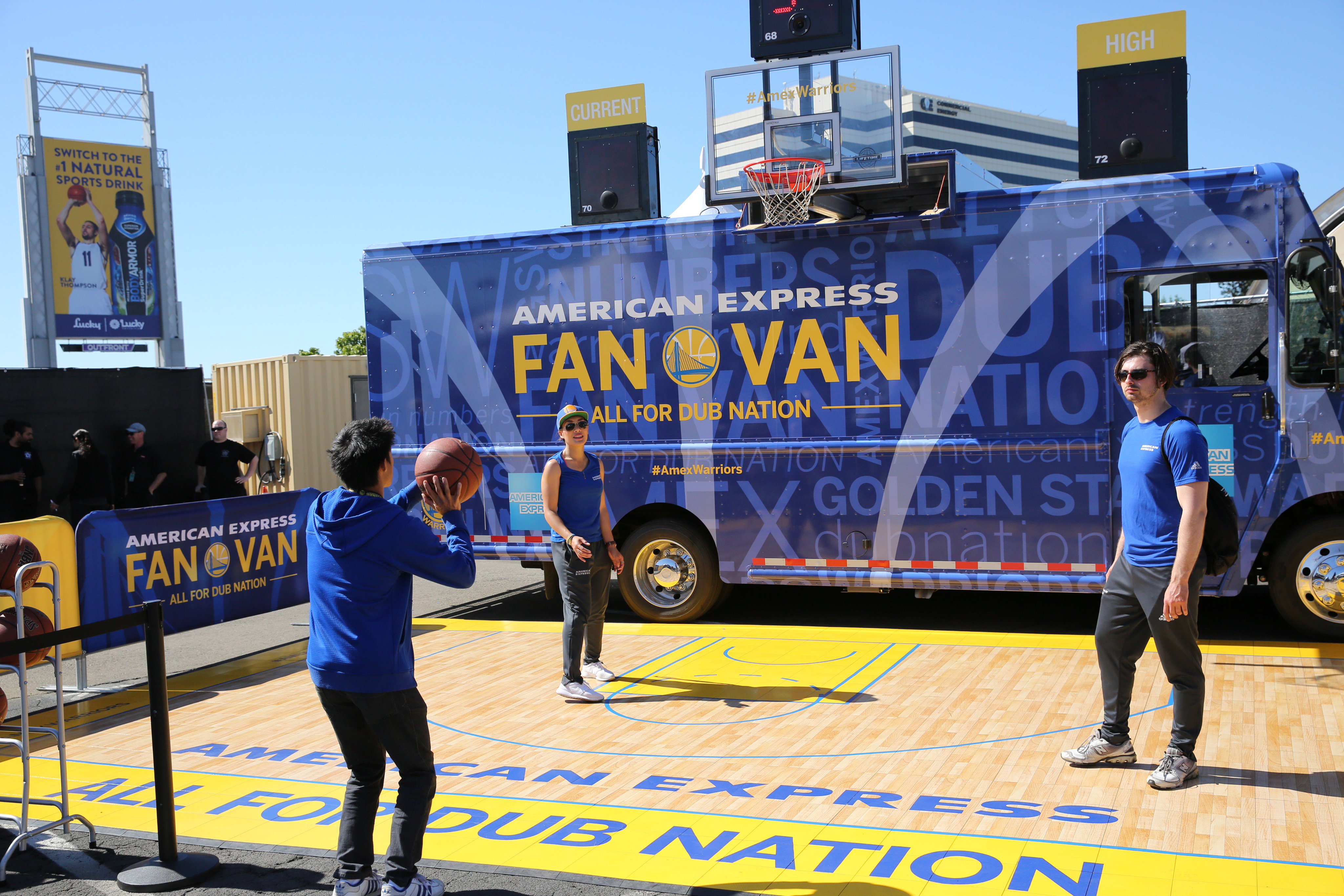 Golden State Warriors on X WarriorsGround tailgate is ready Music food trucks the AmericanExpress Fan Van https t tNWmZfTOPw https t WpIopnr2Ov X