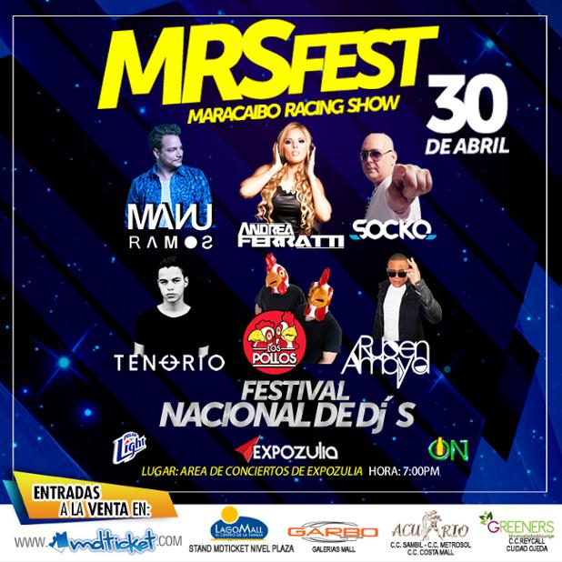 mdticket's tweet photo. #MRSFest >> @dj_Socko, @RubenAmaya_, @LosPollosMusic y más #30Abr7pm @expozulia https://t.co/iPfTFmow92