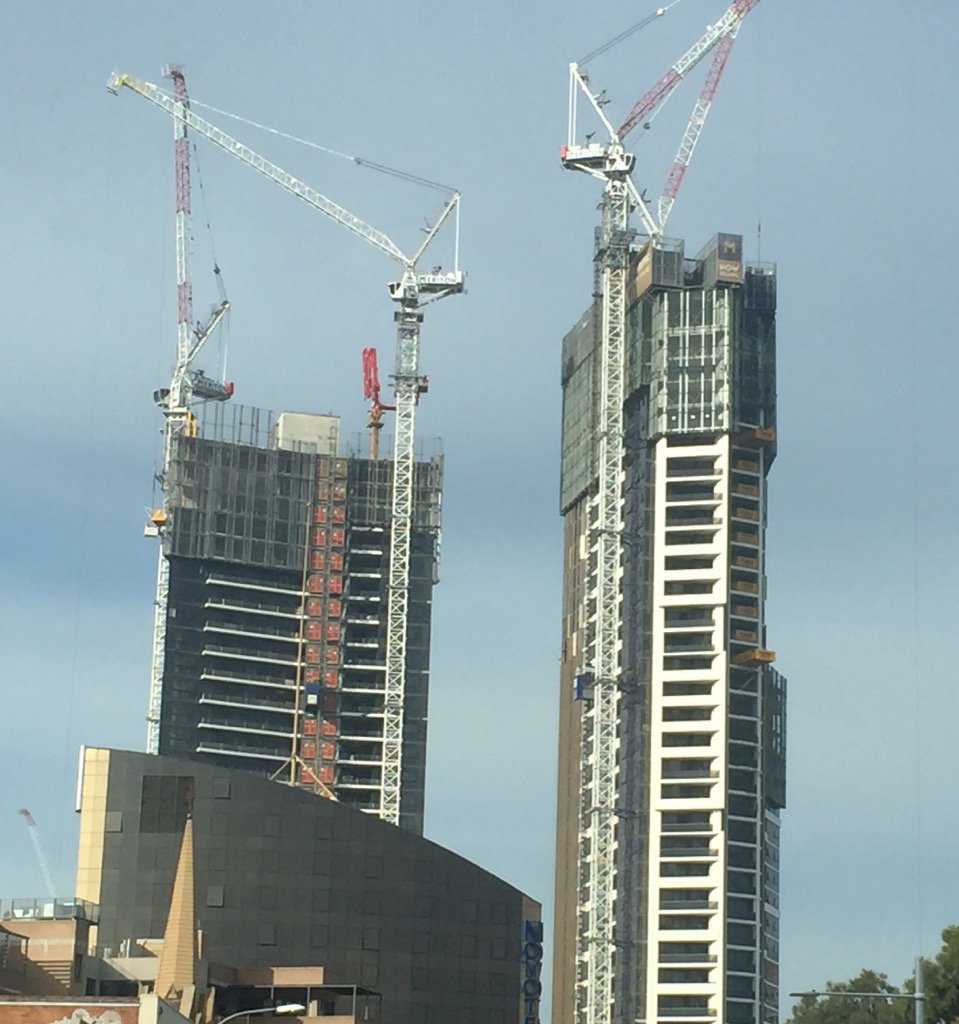 #betonpumping #altitude #meriton east tower almost done