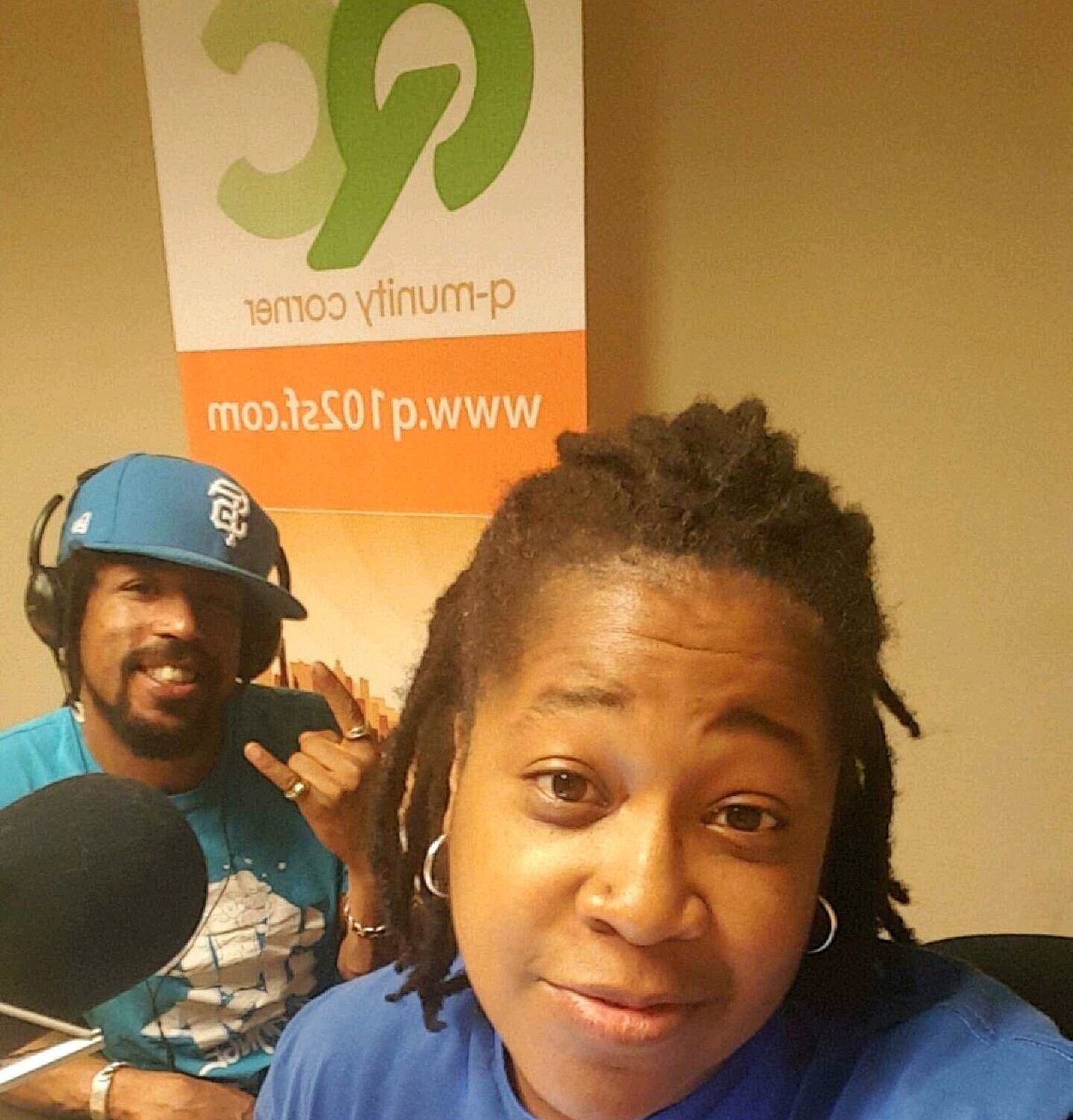 BayAreaRadio123's tweet photo. We love it!! @olivestagency's @RitaForte and @HipHopforChang3 #qmunitycorner @Q102SF #q102sf #sfbay #forwarfthinkers https://t.co/xDwZBjdIxN