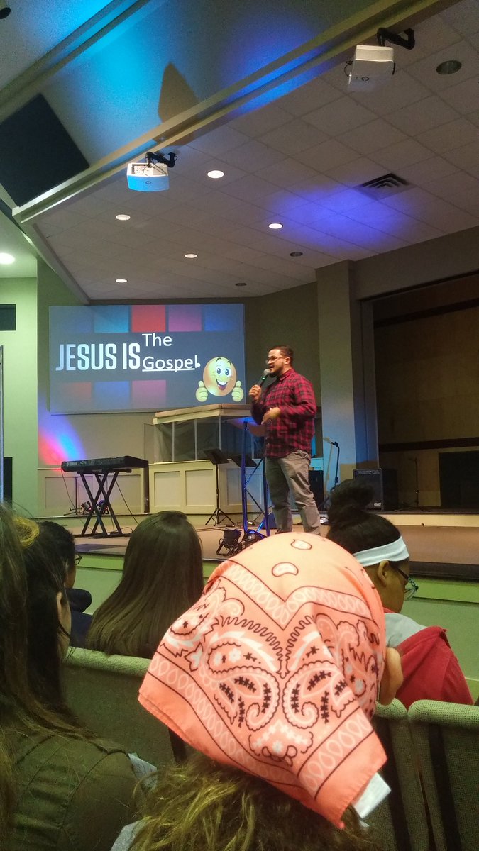 Stage217's tweet photo. Pastor @maxperez speaking about #JesusIsTheGospel #Stage217 https://t.co/KObukxBTAZ