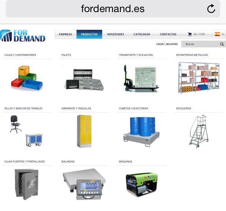 For_Demand_ES's tweet photo. Las mejores ofertas en línea de #Material para #Oficina, #Talleres y #Almacen en fordemand.es #YouNeedWeSupply https://t.co/ZUiQUbMGra