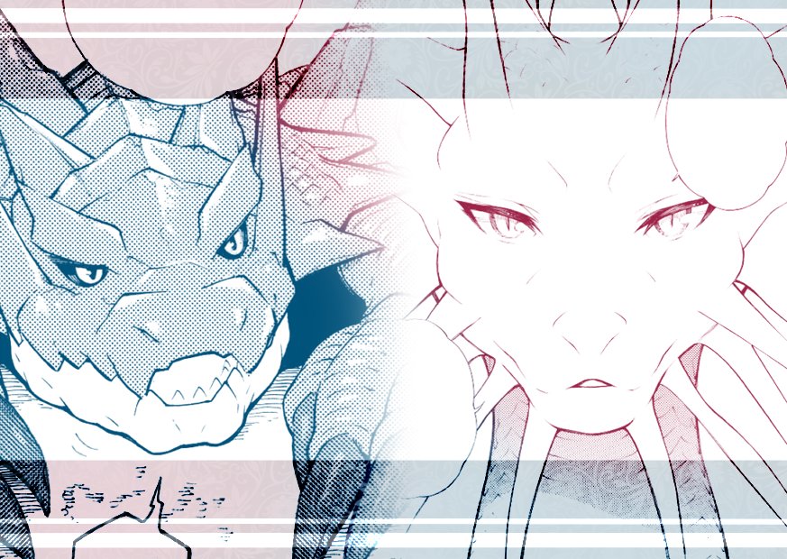 朝から宣伝失礼します! https://t.co/fLzHqQwQFU 
けもケット5にてタマミツネとラギアクルスの海竜種本を出します。宜しくお願いします! 