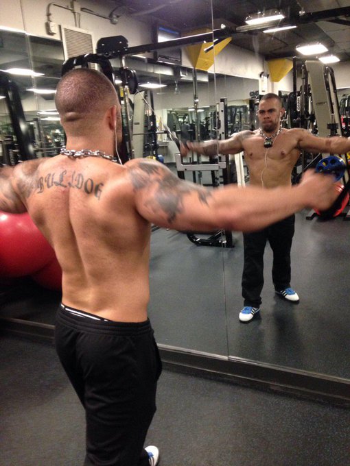 I've been a busy boy at the gym. Side note, do those tights make my ass look big? I hope so ;) @SteamworksCHI<a href="/tag/nipples"class="tags"><span>#nipples</span></a>