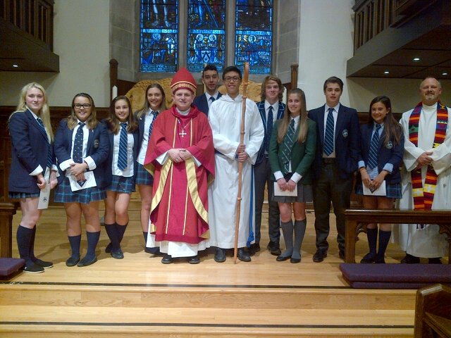 prncarter's tweet photo. Congratulations to students confirmed by Bishop Michael Bird @NiagaraAnglican  at John Bell Chapel @Appleby_College. https://t.co/X1Si1Nftlj