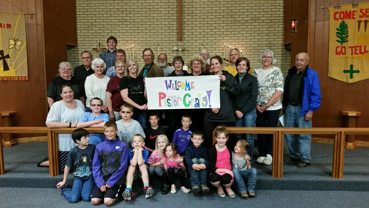 BLutheranChurch's tweet photo. Bethlehem Lutheran Church would like to welcome Pas. Christopher Craig to Sylvan Grove, KS!! #CallDay2016 https://t.co/kFsSeuqDNp