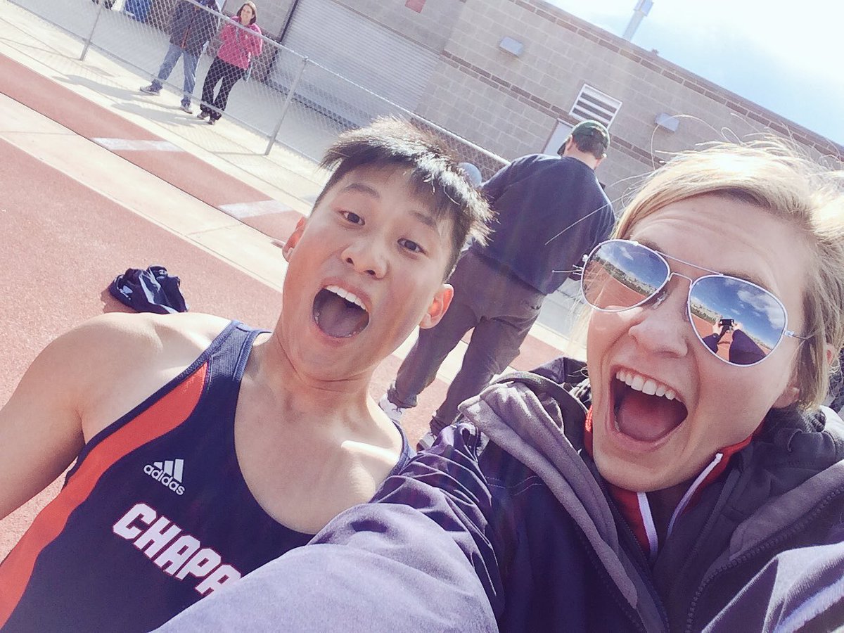 MrsGapp's tweet photo. #PRselfies #ChapTrack #Drive #JVChampionships https://t.co/dGp558V28w