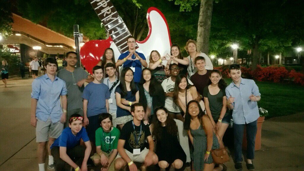 MarylandDECA's tweet photo. Walt Whitman DECA enjoying Nashville! Had a great time!
#DECA2016 #LookingBack https://t.co/7RDcfMkPIj