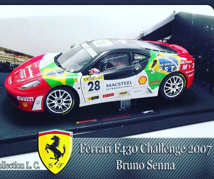 Ferrari_Jadore's tweet photo. Ferrari F430 Challange Bruno Senna Scala 1/18 #automodelli #collezioneferrari #car #collez… https://t.co/PsVWoVidUZ https://t.co/5x1090LiCX