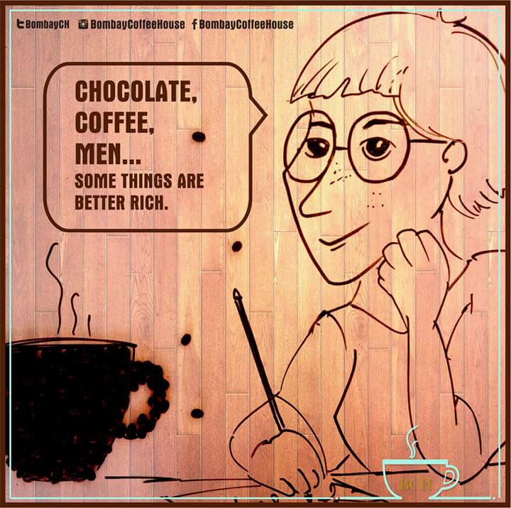 BombayCoffeeHse's tweet photo. #BombayCoffeeHouse, #Coffee #Chocolate #men, somethings are #Betterr #Rich #cafe #bandra #mumbai #coffee #caffeine https://t.co/mdBXYro8f7