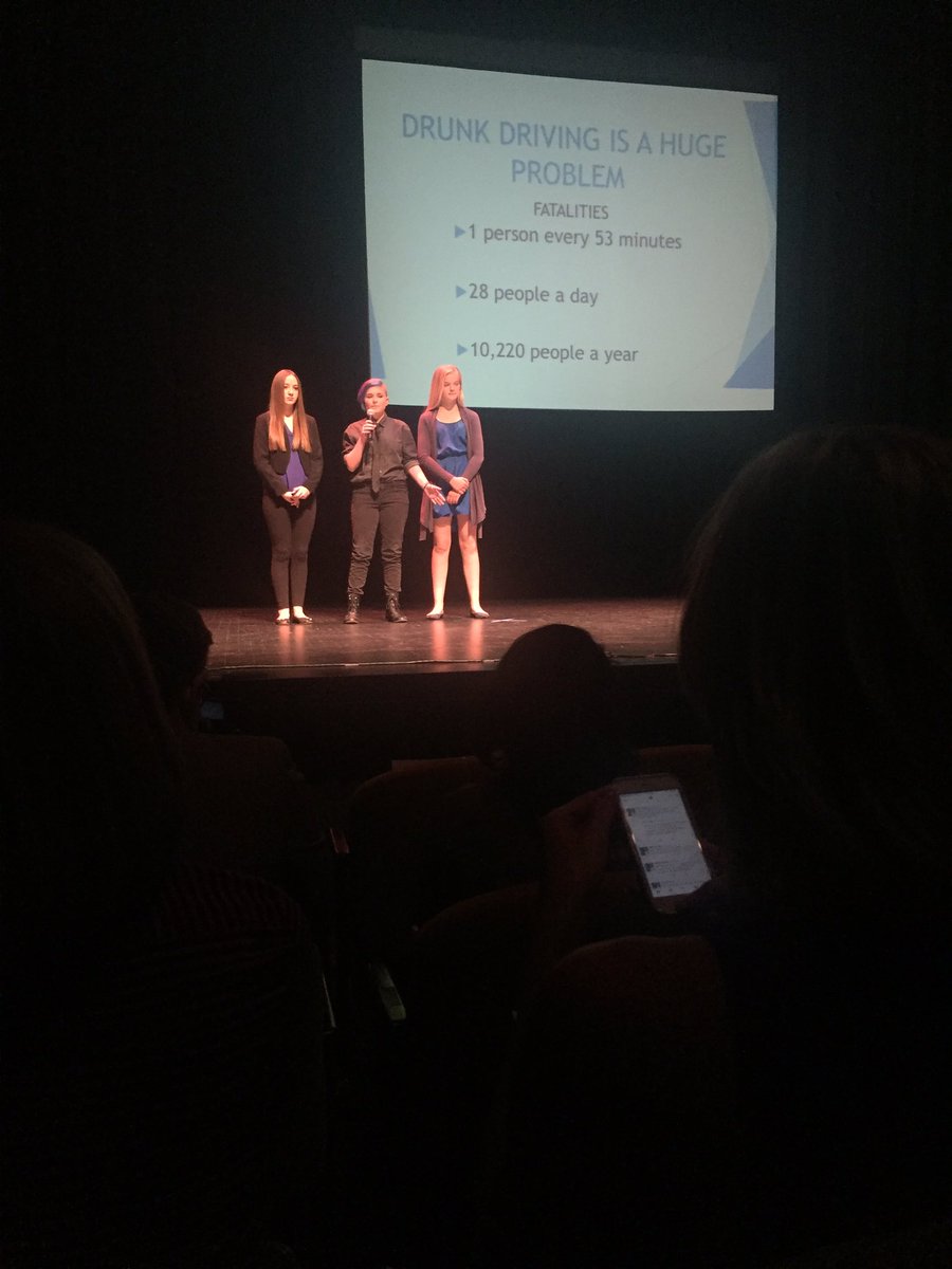 thebrailleboard's tweet photo. How are these kids middle schoolers?!! So impressed with @kabdrunkdriving #seedspotnextdemoday https://t.co/RNExyJeBQA