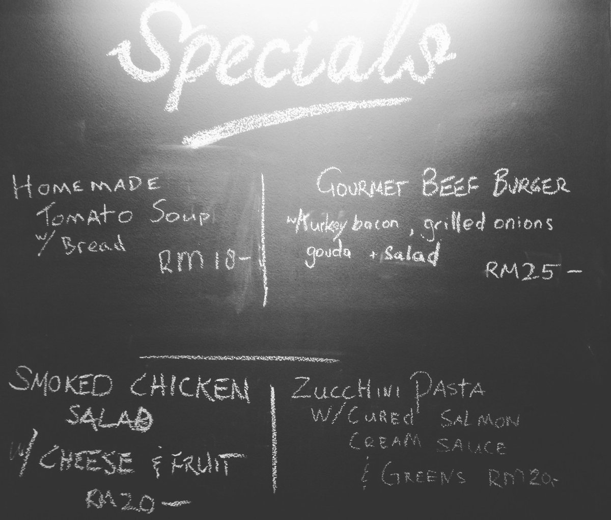 Sabyscafe's tweet photo. Plenty of specials on our board today! #sabys #langkawi #langkawifood #langkawitrip #foodporn #healthyfood https://t.co/vF3irY1LQT