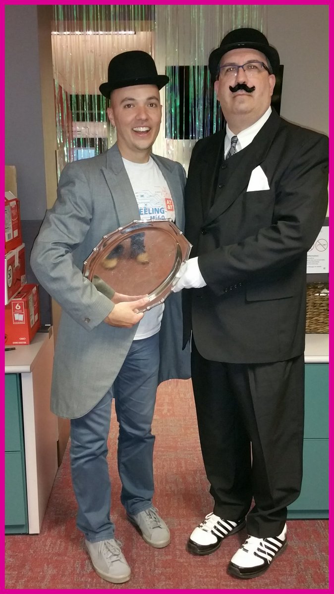 Both Weeks Butlers, all for March of Dimes! <a href="/WHEELING_CC/">Wheeling Wows!</a> @jennderector <a href="/dauntfav/">DMoran</a> <a href="/ChrisGDaugherty/">Chris Daugherty</a> #lifeatATT