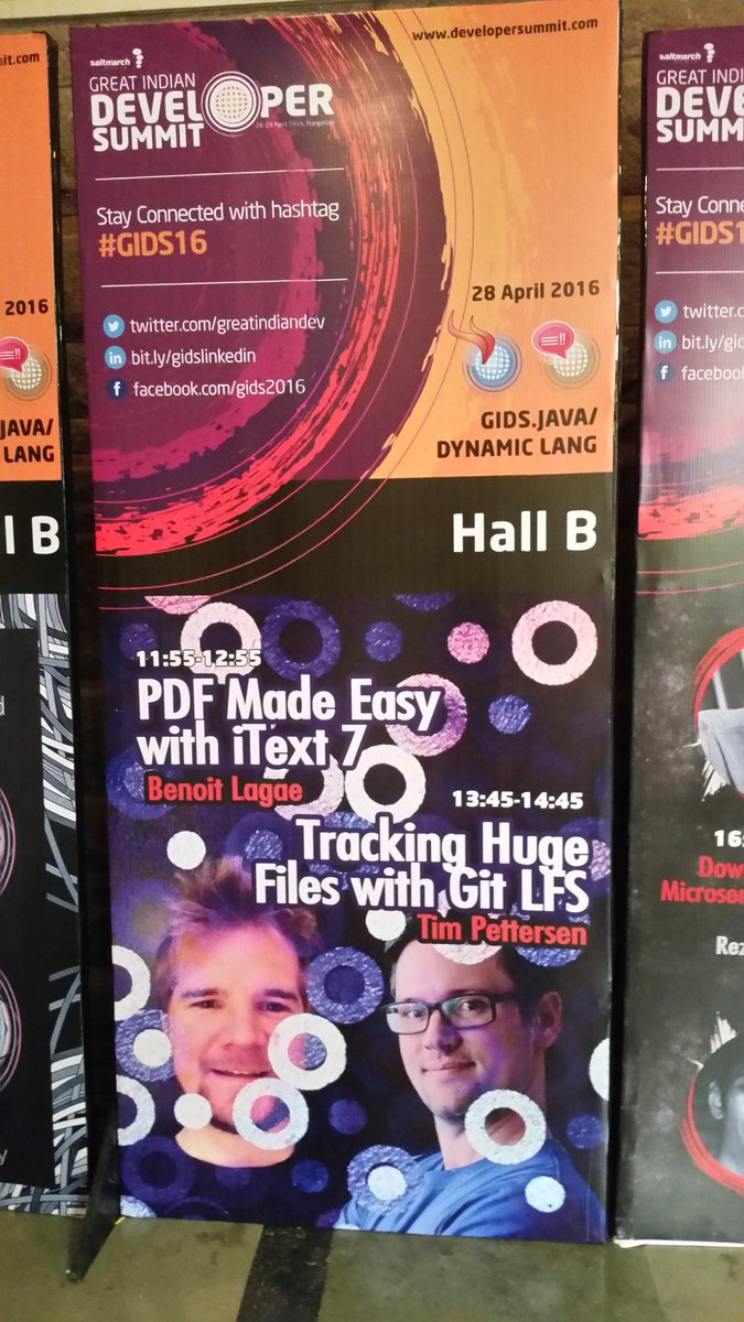 iText's tweet image. Ready for Day 3 at #GIDS16 with @benoit_lagae talking about #iText7