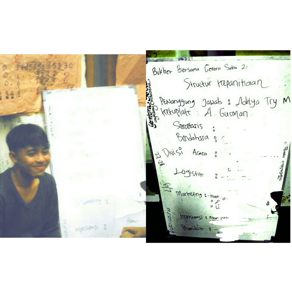 Tadi malam telah berlangsung pemilihan ketua pelaksana baksos dan bukber 2016