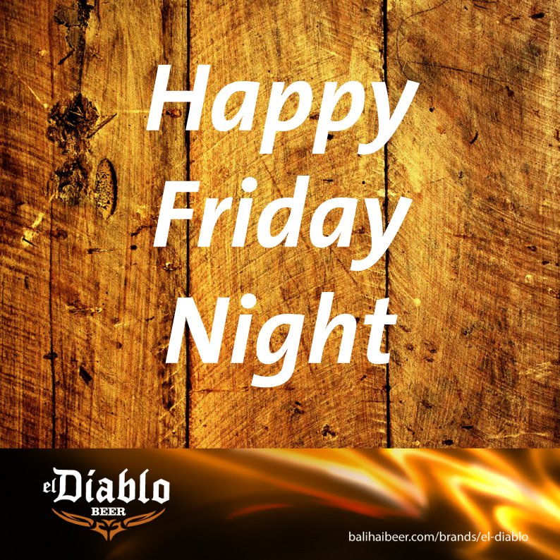 Kerja keras lo setelah seminggu harus dirayakan! Sempurnakan Friday Night lo dengan El Diablo Beer!