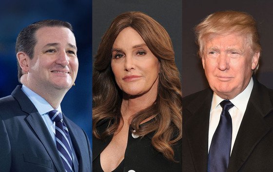 .<a href="/Caitlyn_Jenner/">Caitlyn Jenner</a> uses Donald Trump's bathroom to slam Ted Cruz's anti-trans policies: eonli.ne/1Uim2eP