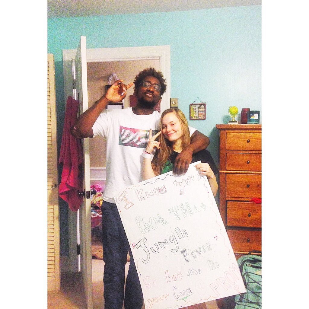 ravensprom2016's tweet photo. He may have cured her fever, but we know this couple will be HOT at prom! ( @kirkojayy )🤘🏼😛 https://t.co/4749rWILiM