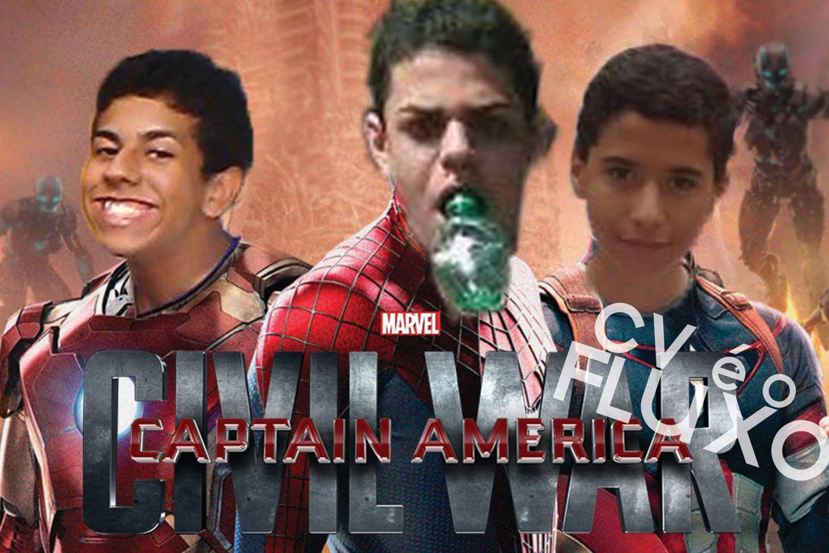 moradoororojo's tweet photo. Hj é dia do lançamento de Guerra Civil!!
#TeamIronMan 

#CrabWave #ImagineCupBR https://t.co/5XTErAueBw
