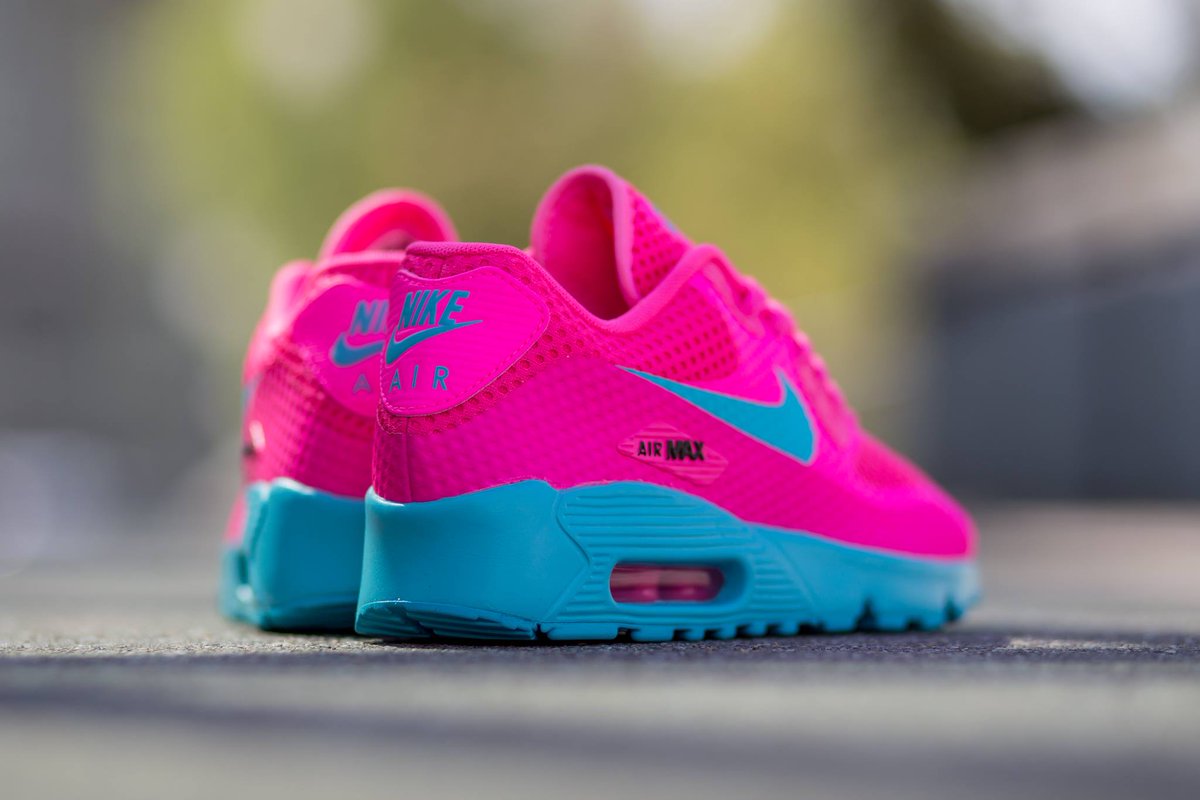 海外発売中】 ナイキ エアマックス90 ブリーズ GS ピンク ブラスト