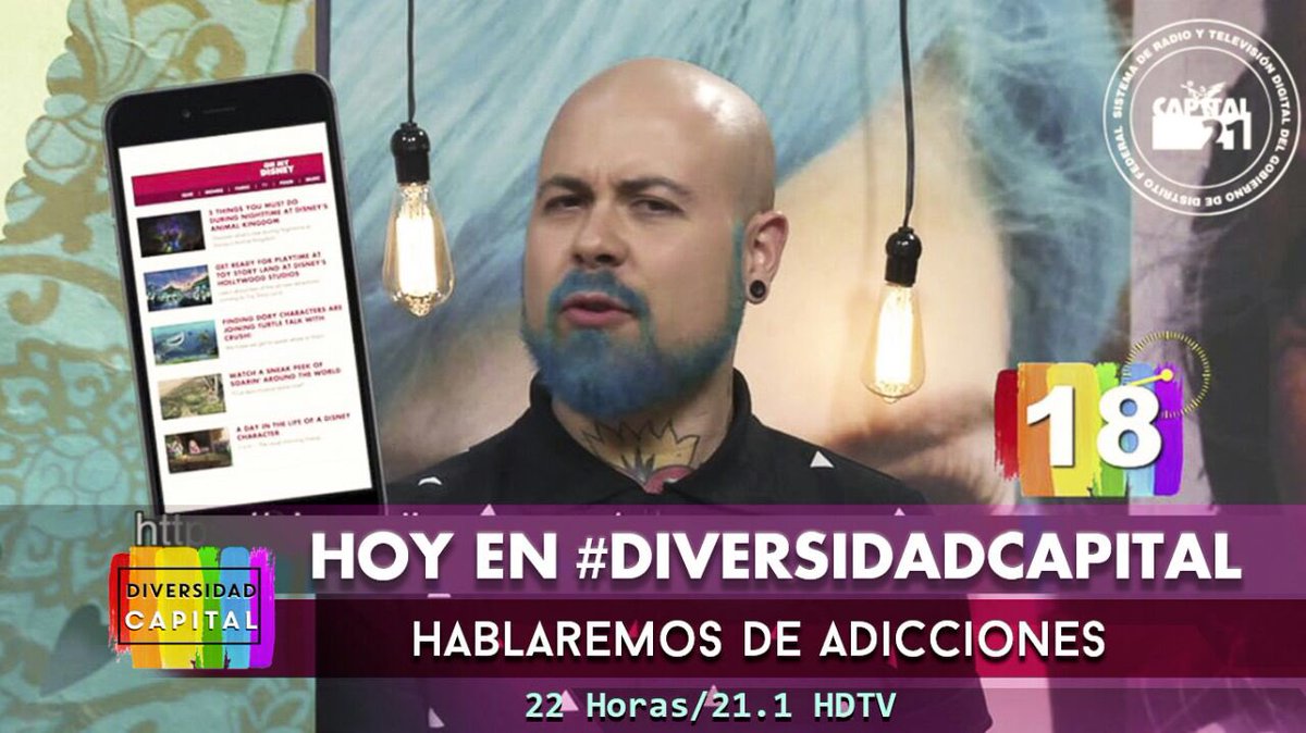 johnnycarmona's tweet photo. Mi #QueTeTraes de hoy en #diversidadcapital fue @OhMyDisney https://t.co/1hPOBvoSeO