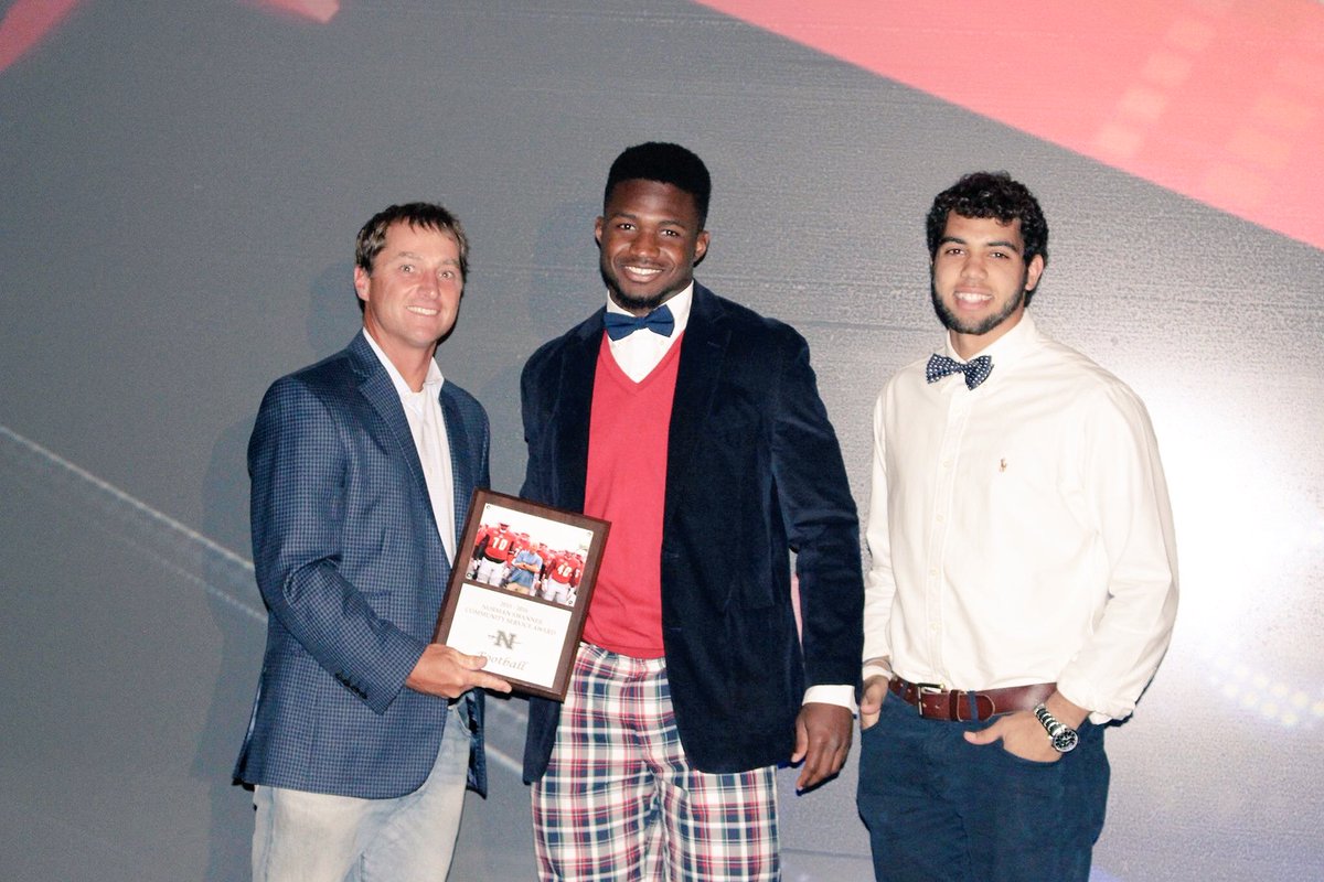 Nicholls_FB's tweet photo. Big night at the podium for our boys! #GeauxColonels https://t.co/0gGVKcnJsh
