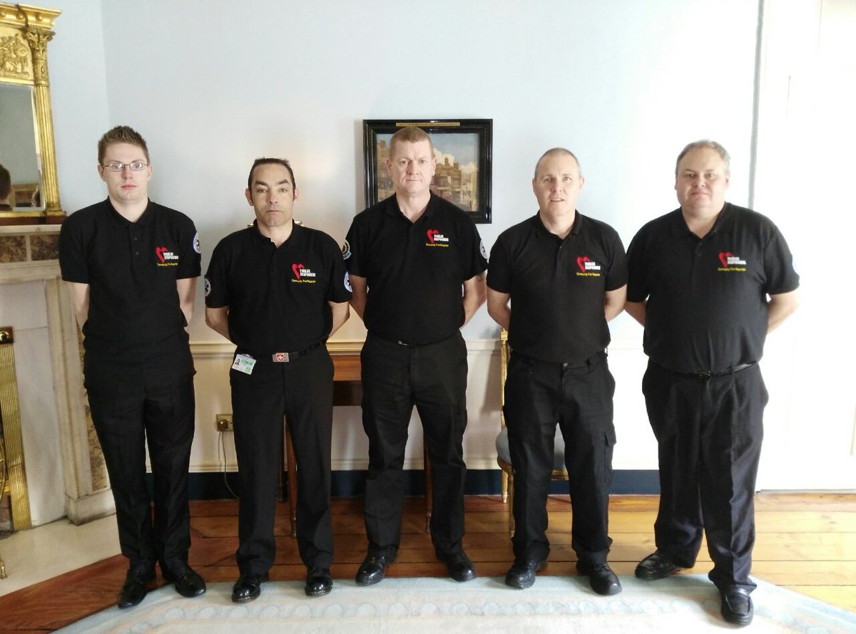 Finglas Responders at the mansion house,  to get support for the aed in the community campaign, finglasfr@gmail.com