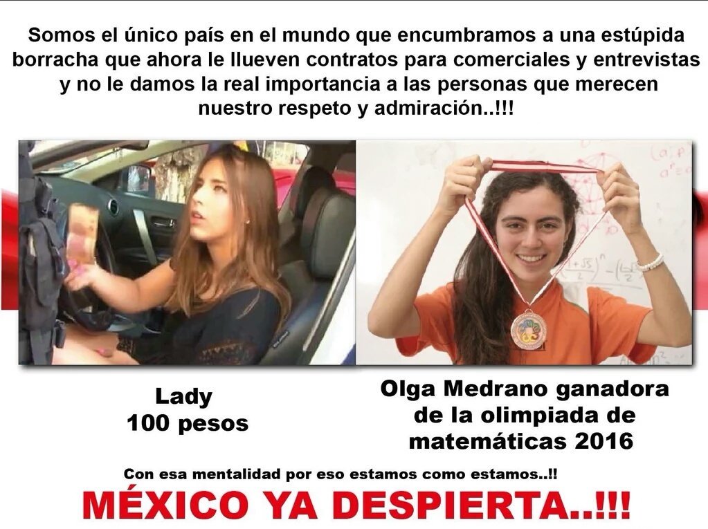 AutosyMas's tweet photo. Vaya una acción inteligente BRAVO TUITEROS bien x #LadyMatematicas  FATAL x #Lady100pesos https://t.co/0dd9s28uag
