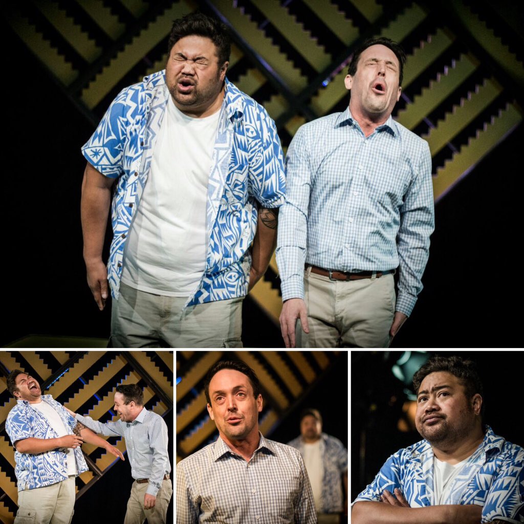fortunetheatre's tweet photo. #NiuSila dress rehearsal photos. It's going to be a goodie! #2previewnights #opensSaturday https://t.co/sNCqyux7My