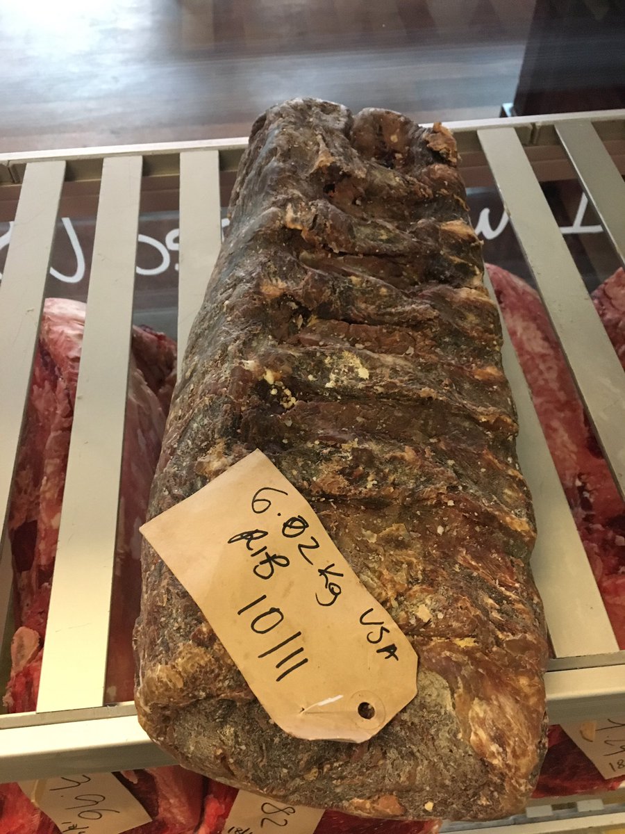 Cutting this today, 171days today#dryAged#USDA#Marbling