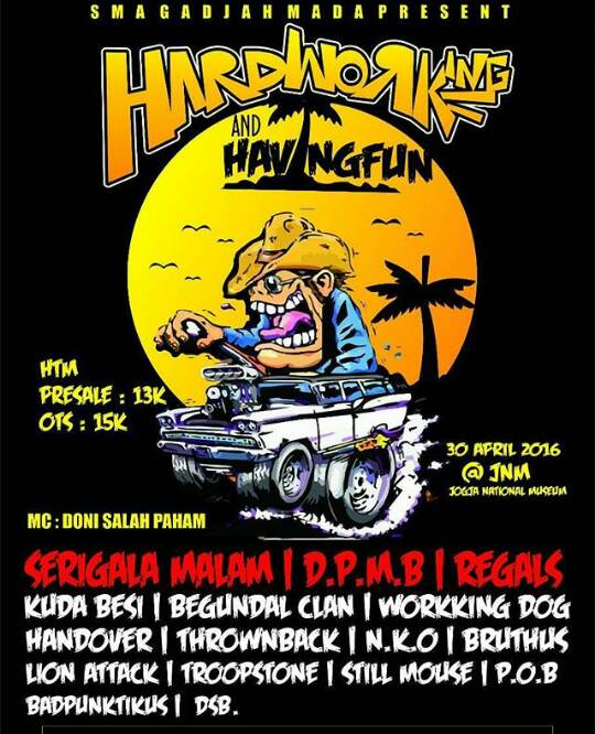 Jangn lupa 30 april di JNM .see you 👊