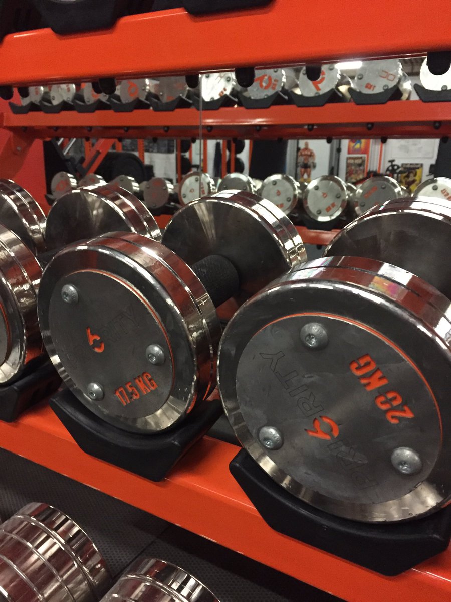 Why <a href="/WatsonGymEquip/">Watson Gym Equipment</a> #dumbbells? Because every time I see them it makes me happy! Plus they're pretty dam good!
