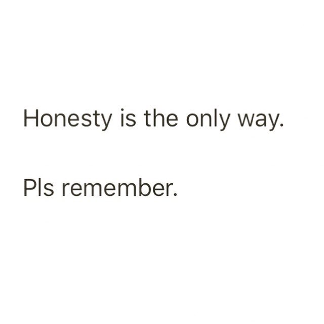 ArletteBellio's tweet photo. #alwayshonesty https://t.co/Ii8ovDpoUU