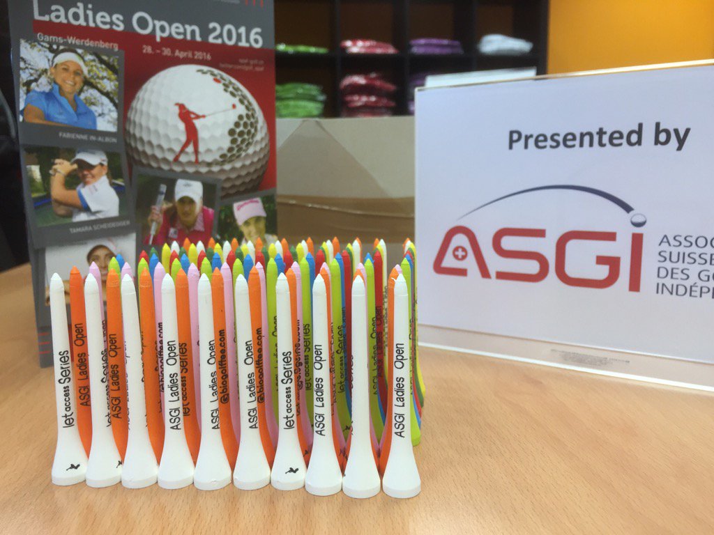 SPAF_SSO's tweet photo. Tee's are ready for the ASGI Ladies Open 2016⛳️🏆@ASGI_golf @LETAccess https://t.co/t0KFobN2VD