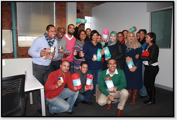 Merentia's tweet photo. #TBT to #TBDBlanketChampion Observatory staffers @WOOLWORTHS_SA donating 100+blankets #TBD2015 #TBD2014 via @MrCoert https://t.co/jPoCxpcnkn