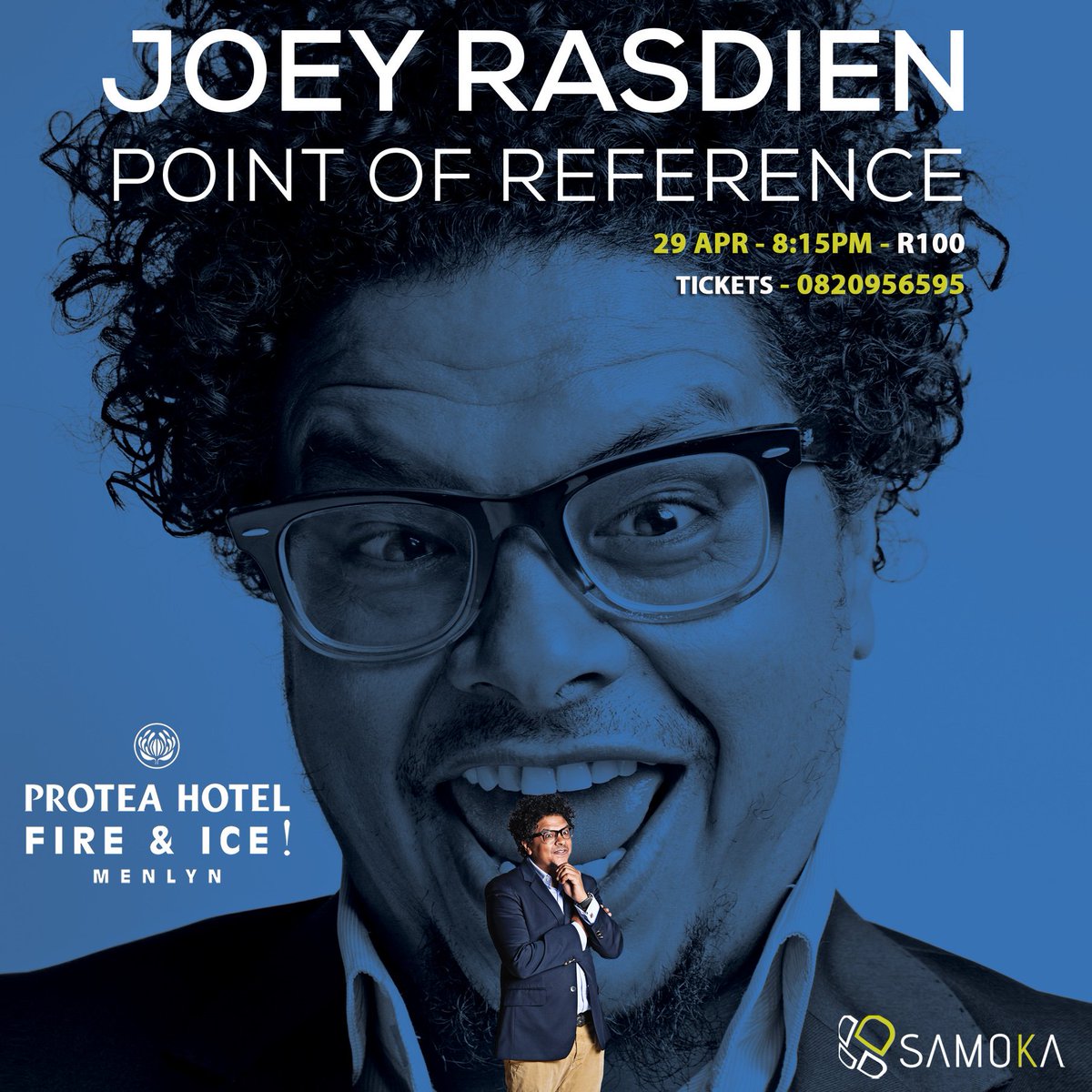 SAMOKA_SA's tweet image. Catch @joeyrasdien FriYay! Apr29 8:15pm @FireandIceME #PointOfReference