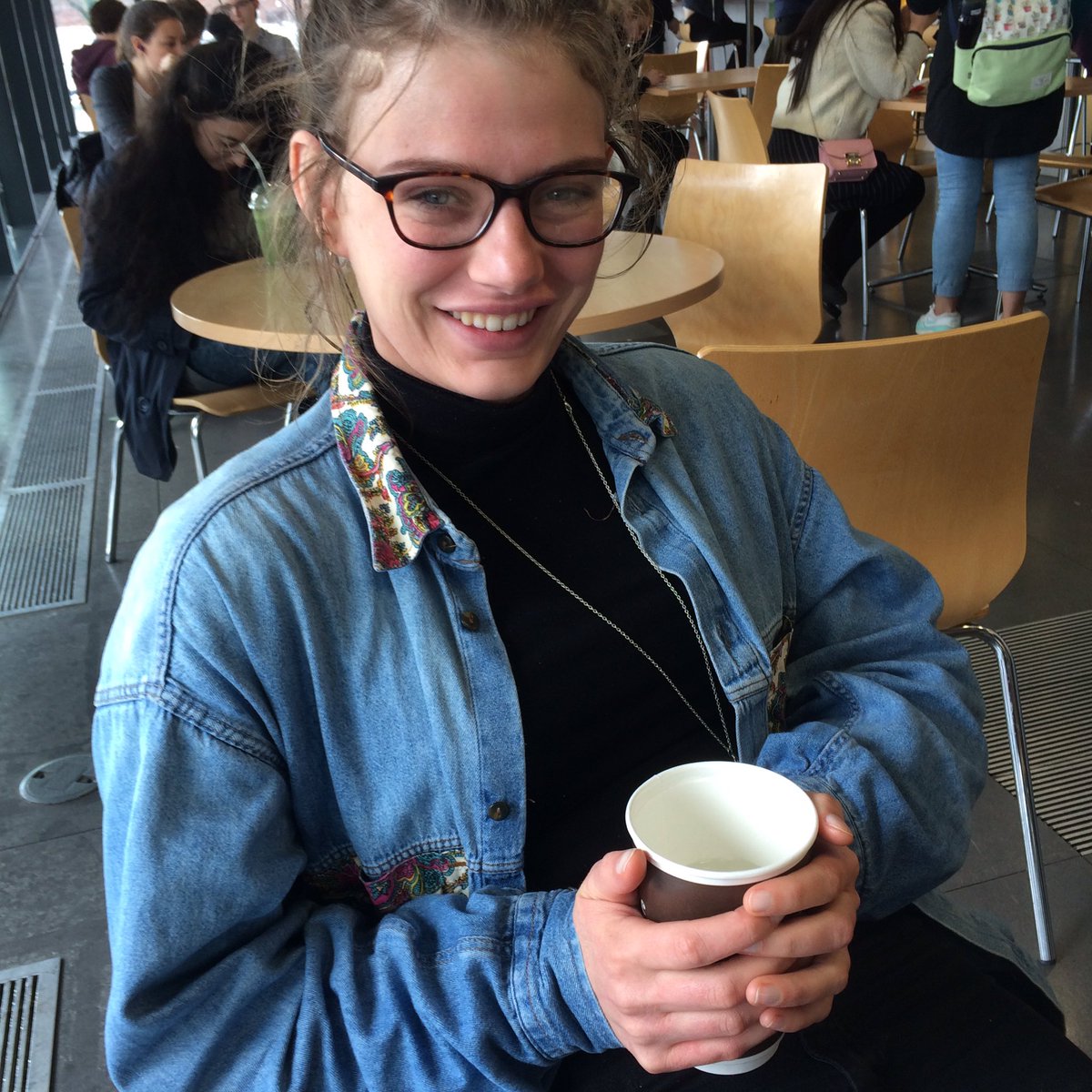 <a href="/Emily_Eldred/">Emily Eldred</a> with her plain hot water for #helphydrate Sponsor her here mydonate.bt.com/fundraisers/em…