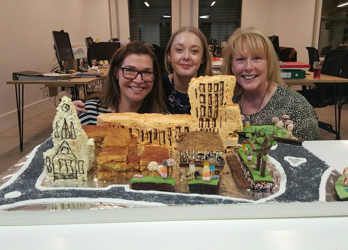FCBStudios's tweet photo. Impressive baking skills - well done team and in aid of a great cause!!
#BroadcastingPlace 1:200 #cake
#CQBOforBCUK https://t.co/Meo0Nsdohq